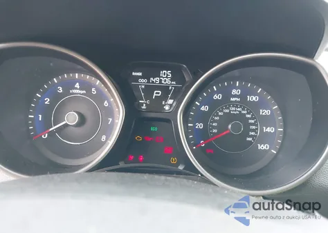 2012 Hyundai Elantra Gls из США, поврежденный, VIN 5NPDH4AE1CH141114